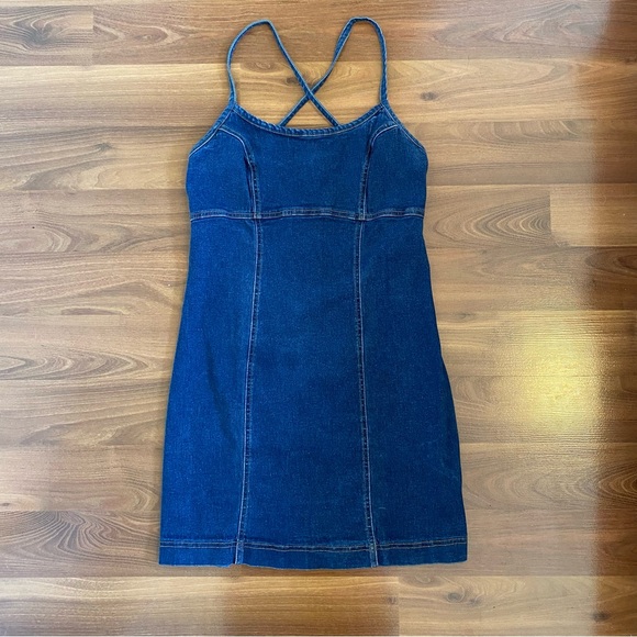 Blue Denim Dress - Picture 8 of 9